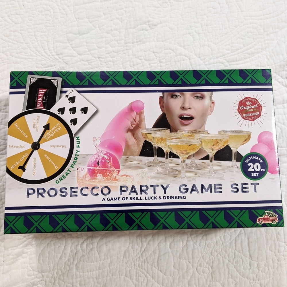 Prosecco Party Game Set New NIB